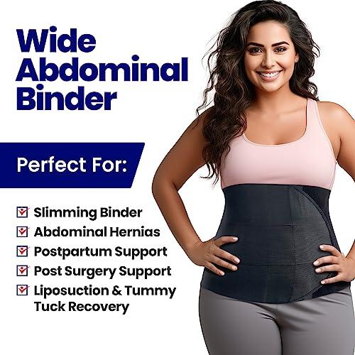 ARMSTRONG AMERIKA ARMSTRONG AMERIKA Wide Abdominal Binder Belly Wrap XXL + Postpartum Belly Band & Belly Wrap XL