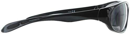 Fiore Fiore Bifocal Reading Sunglasses Readers Tinted Sport Wrap-Around Style for Men & Women [Black, 2.00]