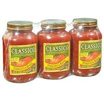 CLASSICO Classico Pasta Sauce, Tomato and Basil - 32 Ounce Jar (Pack of 3)
