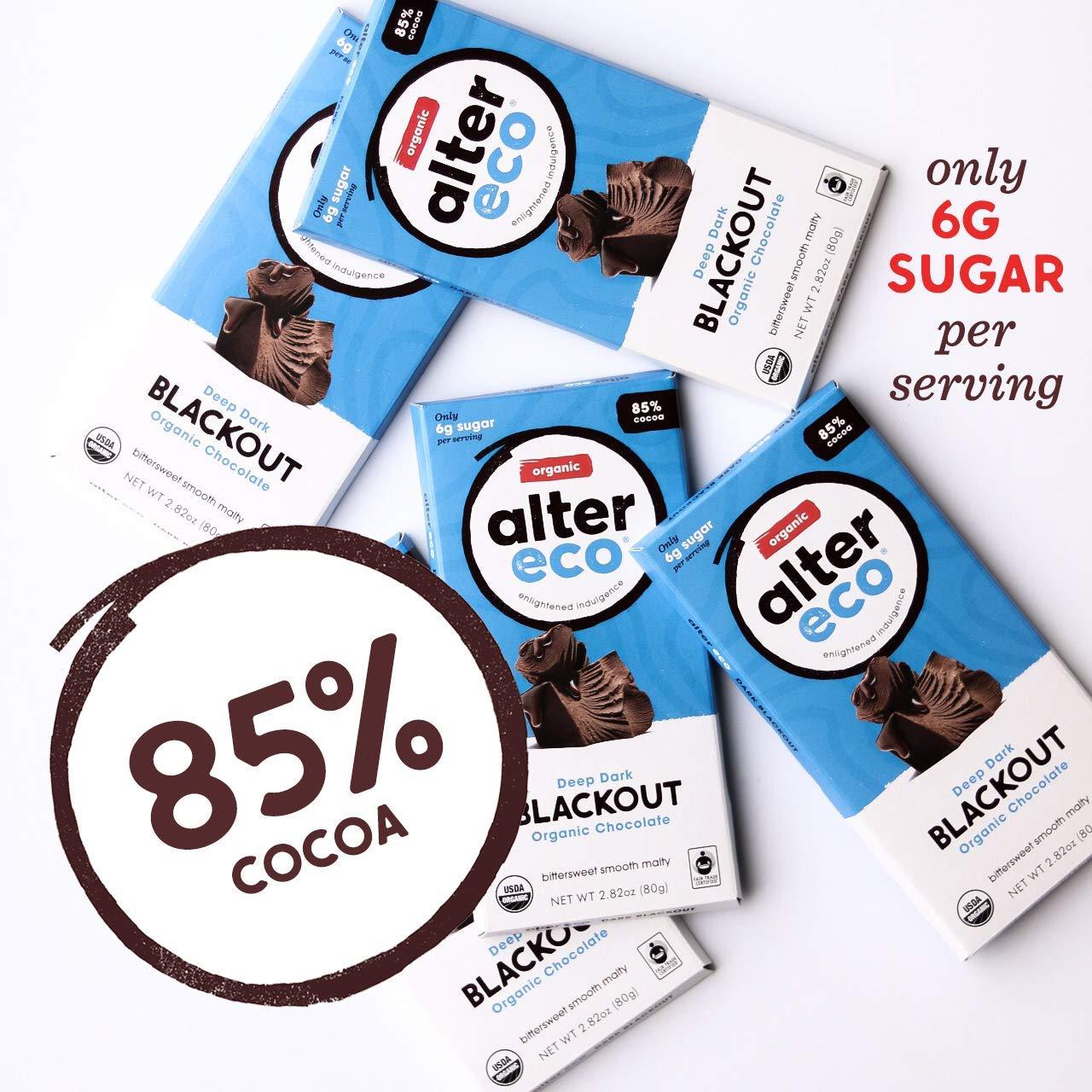 Alter Eco Alter Eco Dark Blackout Organic Chocolate 85% Cocoa - 2.82 oz2