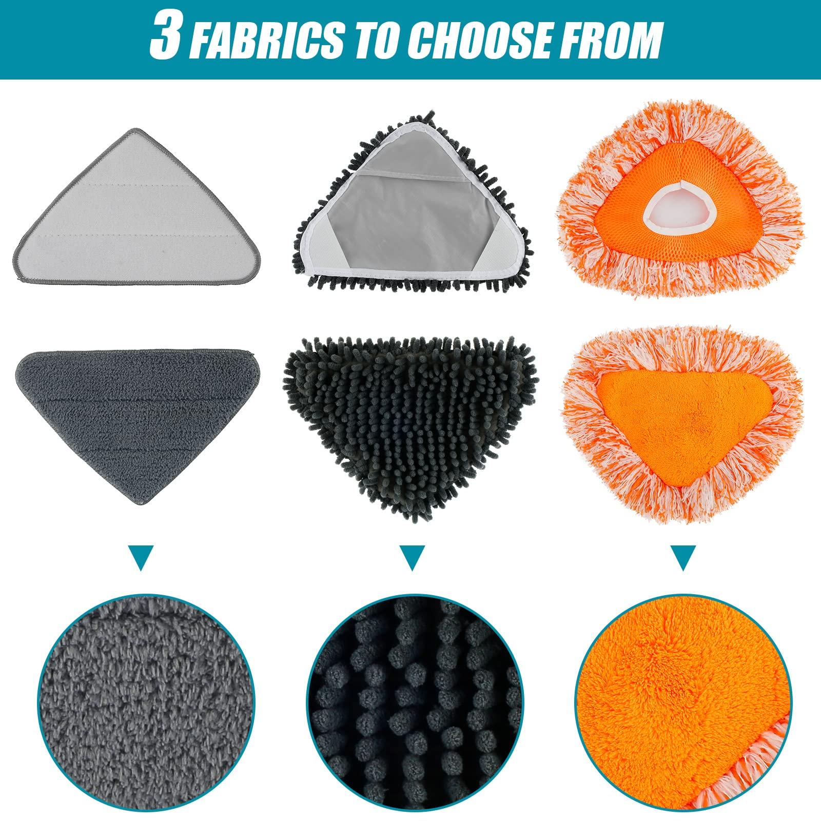 Janoiuc 85 in Wall Cleaner Mop, with Handle Adjustable Ceiling Cleaning Mop, 360 Rotating Ceiling Dust Cleaner with 6 Replaceable Pads, Reusable Baseboard Cleaning Tool Dry and Wet Use for Window Wall