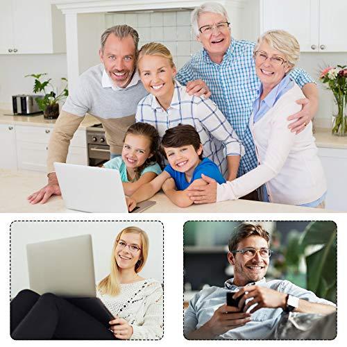 TISHUI TISHUI Reading Glasses Blue Light Blocking for Women Men Cute Computer Readers +1.0 Anti Glare UV Filter Lightweight Reader Glasses 3 Pack