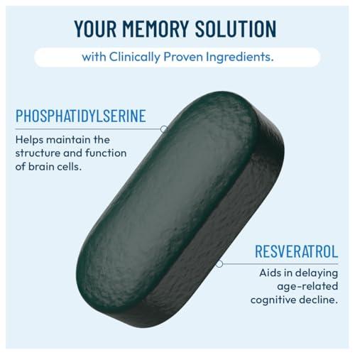 Provasil Provasil Maximum Strength Supplement Boosts Memory, Intensifies Focus, Increases Mental Performance, Provides Complete Nutritional Support for Multiple Aspects of Cognitive Health (60 Tablets)