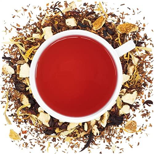 Full Leaf Tea Co. Organic Blood Orange Rooibos Loose Leaf Tea - 2oz Bag (Approx. 30 Servings) | Full Leaf Tea Co.