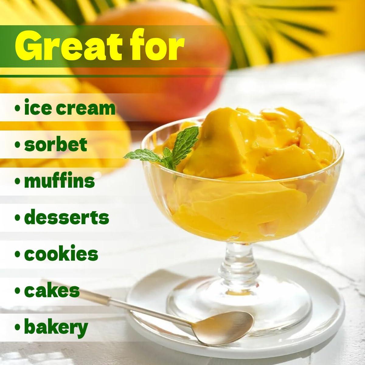 Beleon Goods For Life Organic Mango Powder - Pure All Natural Mango Powder for Drinks, Smoothies, Juice, Beverage, Baking, 8 oz