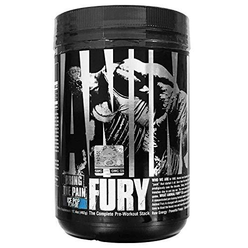 Animal Animal Whey Isolate Whey Protein Powder Isolate Loaded for Post Workout and Recovery & Fury - Pre Workout Powder Supplement for Energy and Focus