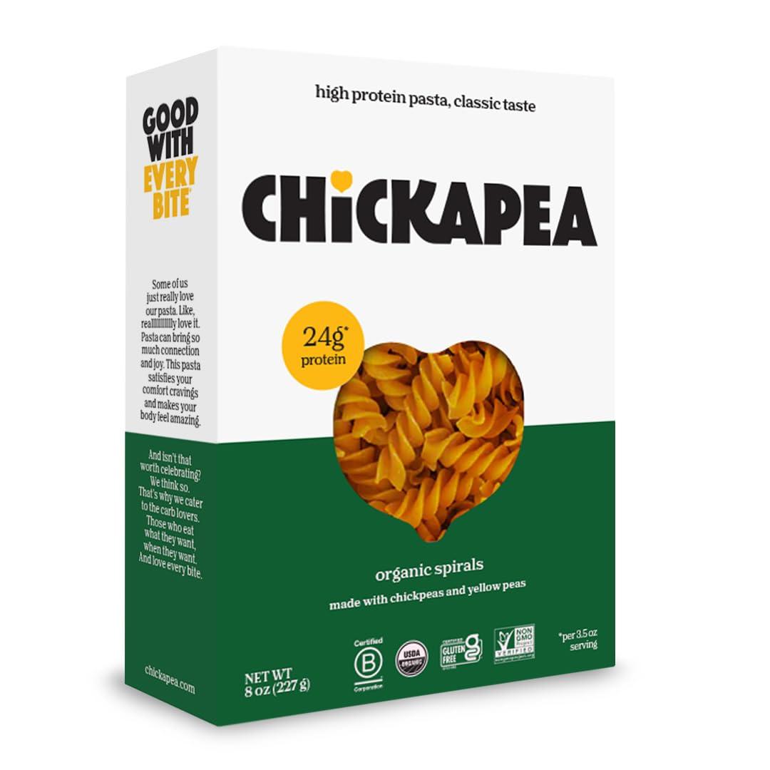 Chickapea Chickapea Organic Chickapea Pasta - Spirals - 8 oz (single)