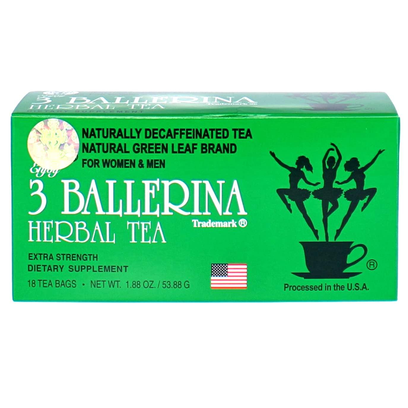 3 Ballerina 3 Ballerina Tea - 18 bags by 3 Ballerina