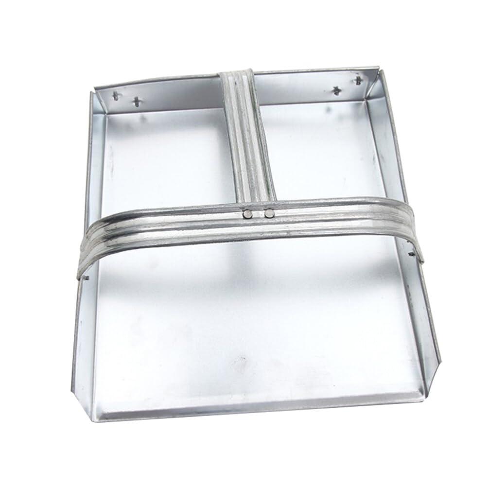 Cabilock Cabilock Dustpan Stainless Steel Dust Pan Household Kitchen Cleaning Garbage Shovel for Home Kitchen Room Office Lobby Indoor Floor Cleaning Silver