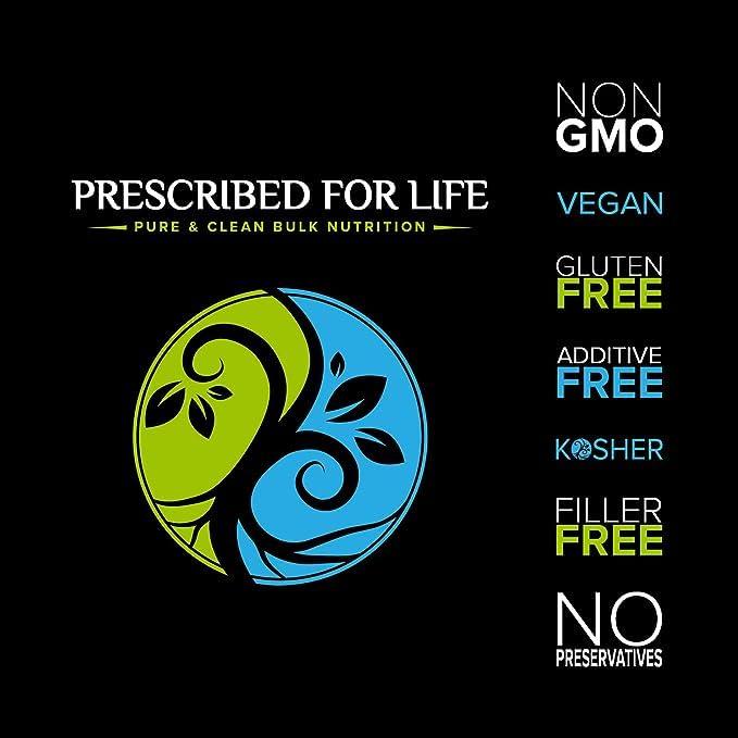 Prescribed For Life Prescribed For Life Apple Fiber Powder, Natural Apple Pectin Fiber Supplement for Digestive Health, Whole Apple Concentrate Powder, Vegan, Non GMO, Gluten Free (25kg / 55lb)