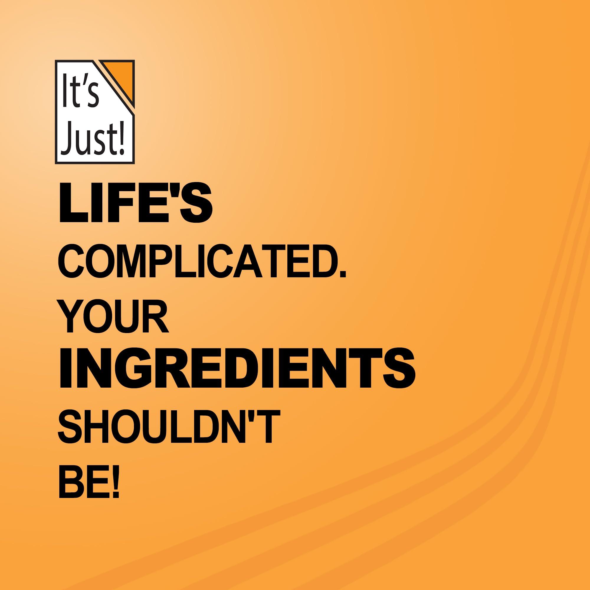 It's Just! It\'s Just! - Egg White Protein Powder, Made in USA from Cage-Free Eggs, Dried Egg Whites (Unflavored, 8oz)