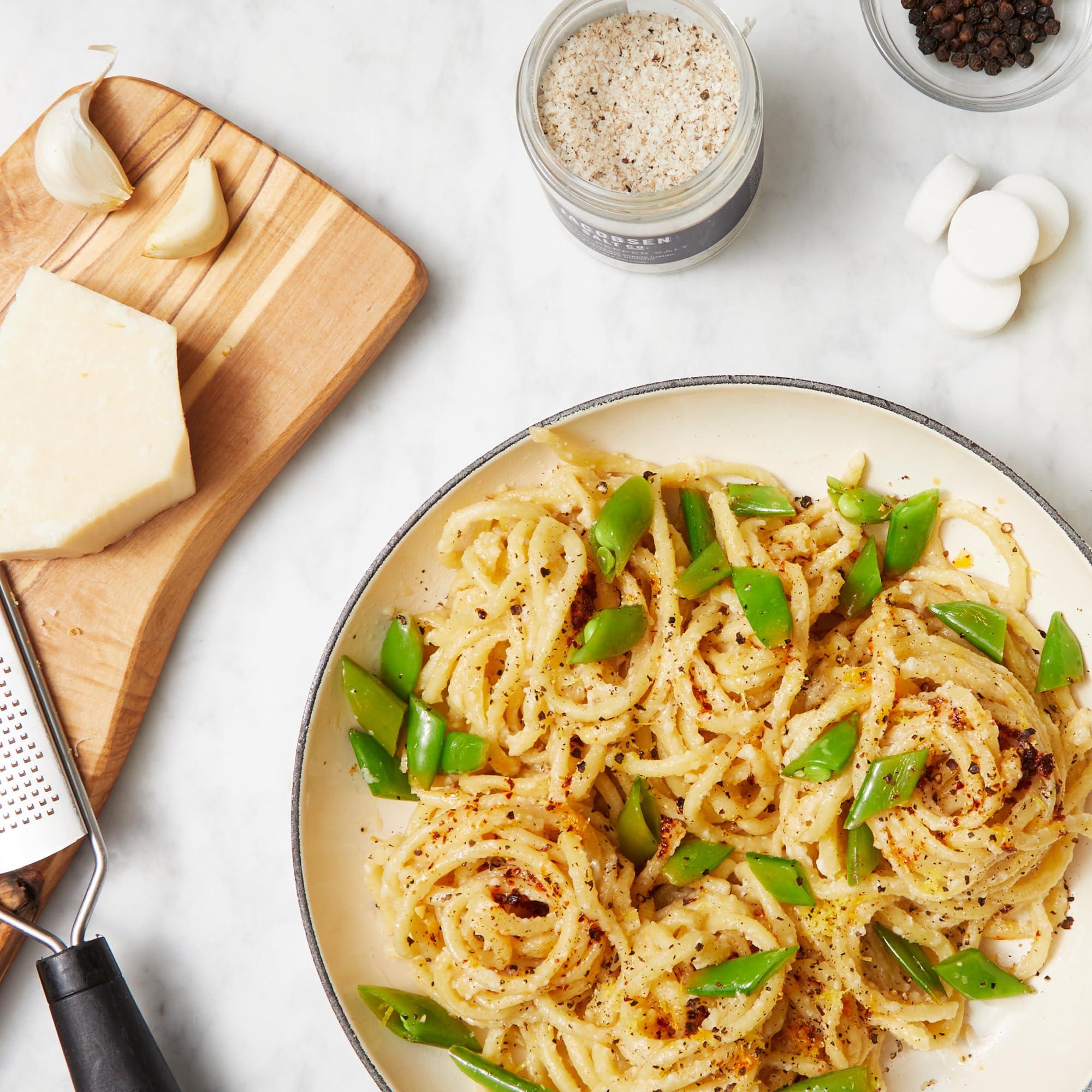 Jacobsen Salt Co. Jacobsen Salt Co. Black Pepper Kosher Sea Salt, Non-Iodized, 4.23 oz