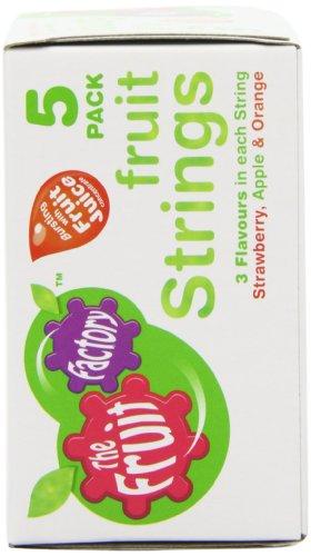 GroceryLand Fruit Factory Strawberry, Apple and Orange Fruit Strings 100 g (Pack of 5)