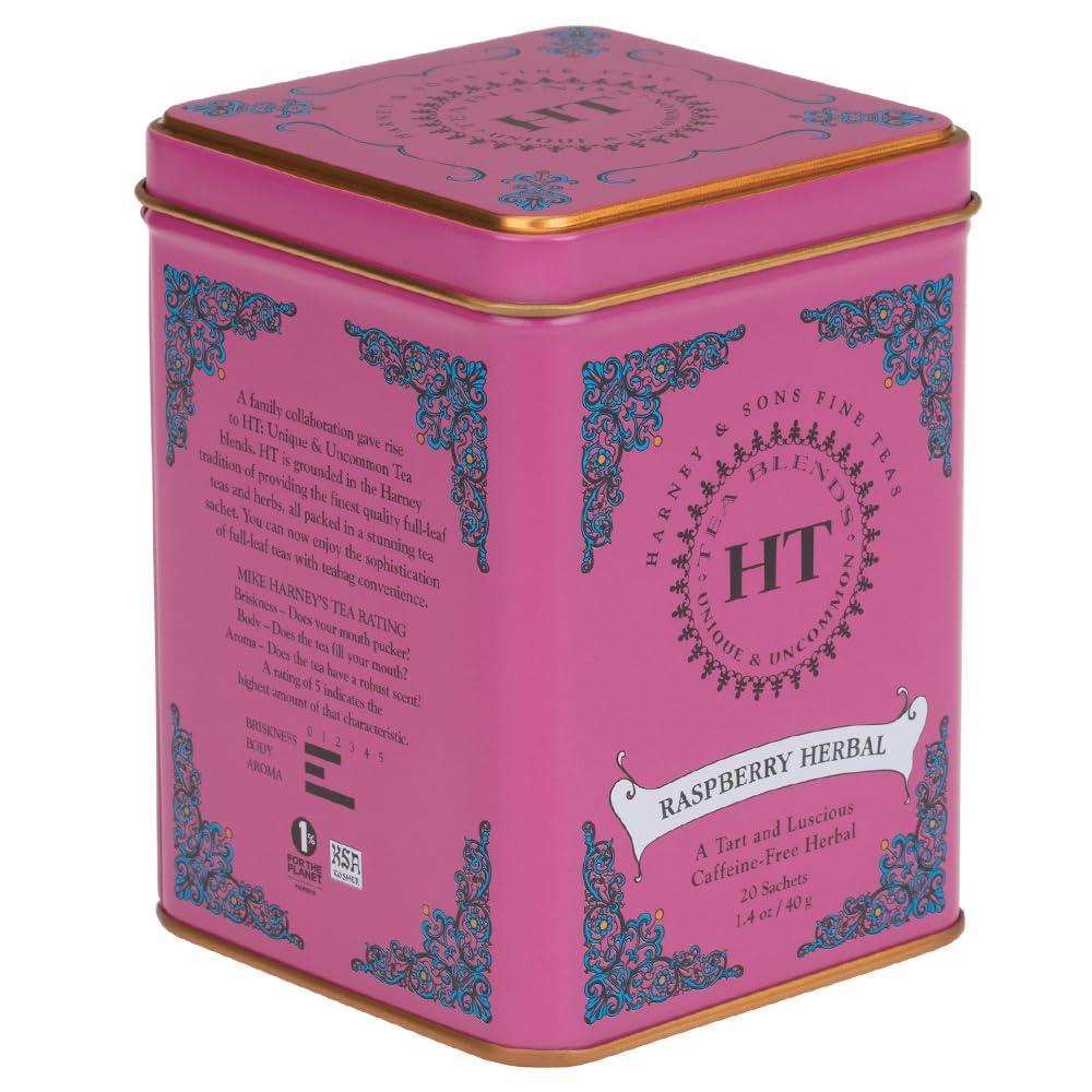 Harney & Sons Harney & Sons Raspberry Herbal, HT Line, 20 sachets
