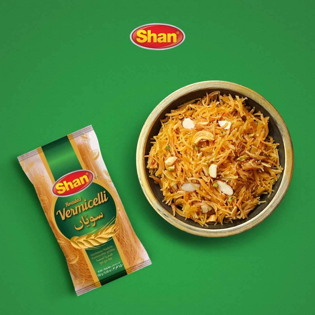 Shan Shan - Roasted Vermicelli, 5.29 oz (150g), Traditional Taste, Easy to Cook, Vegetarian (Pack of 3)
