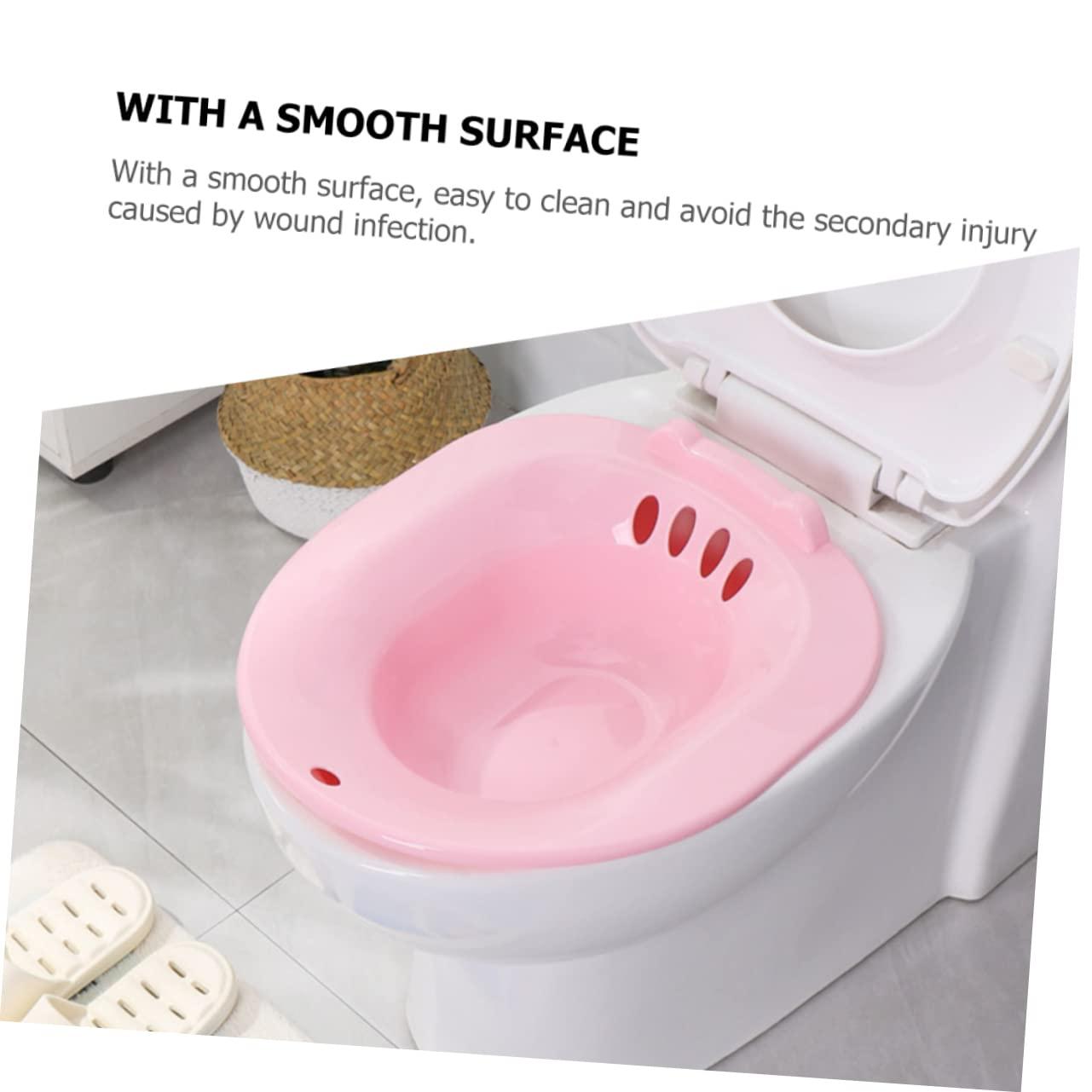 GOOHOCHY GOOHOCHY Toilet Soaking Sitz Bath Tub for Personal Hemorrhoids Relief Postpartum Care Made of Smooth Material