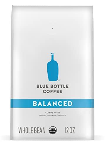 Blue Bottle Coffee Blue Bottle Whole Bean Organic Coffee, Balanced, Medium Roast, 12 Ounce bag (Pack of 1)