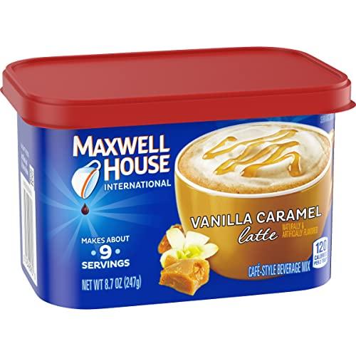 MAXWELL HOUSE Vanilla Caramel Maxwell House Coffee (6 Cans)