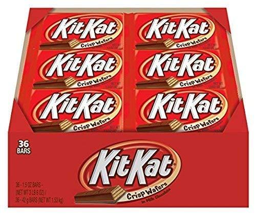 Kit Kat KIT KAT Milk Chocolate Wafer Candy Bars, 1.5 oz (36 Count)