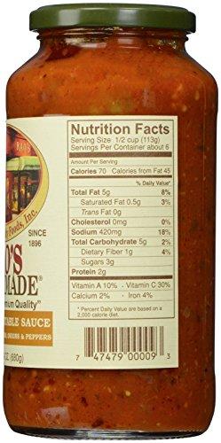 Raos Specialty Food Rao's Specialty Food Italian Pasta Sauce - Pepper And Mushroom - 24 Ounces