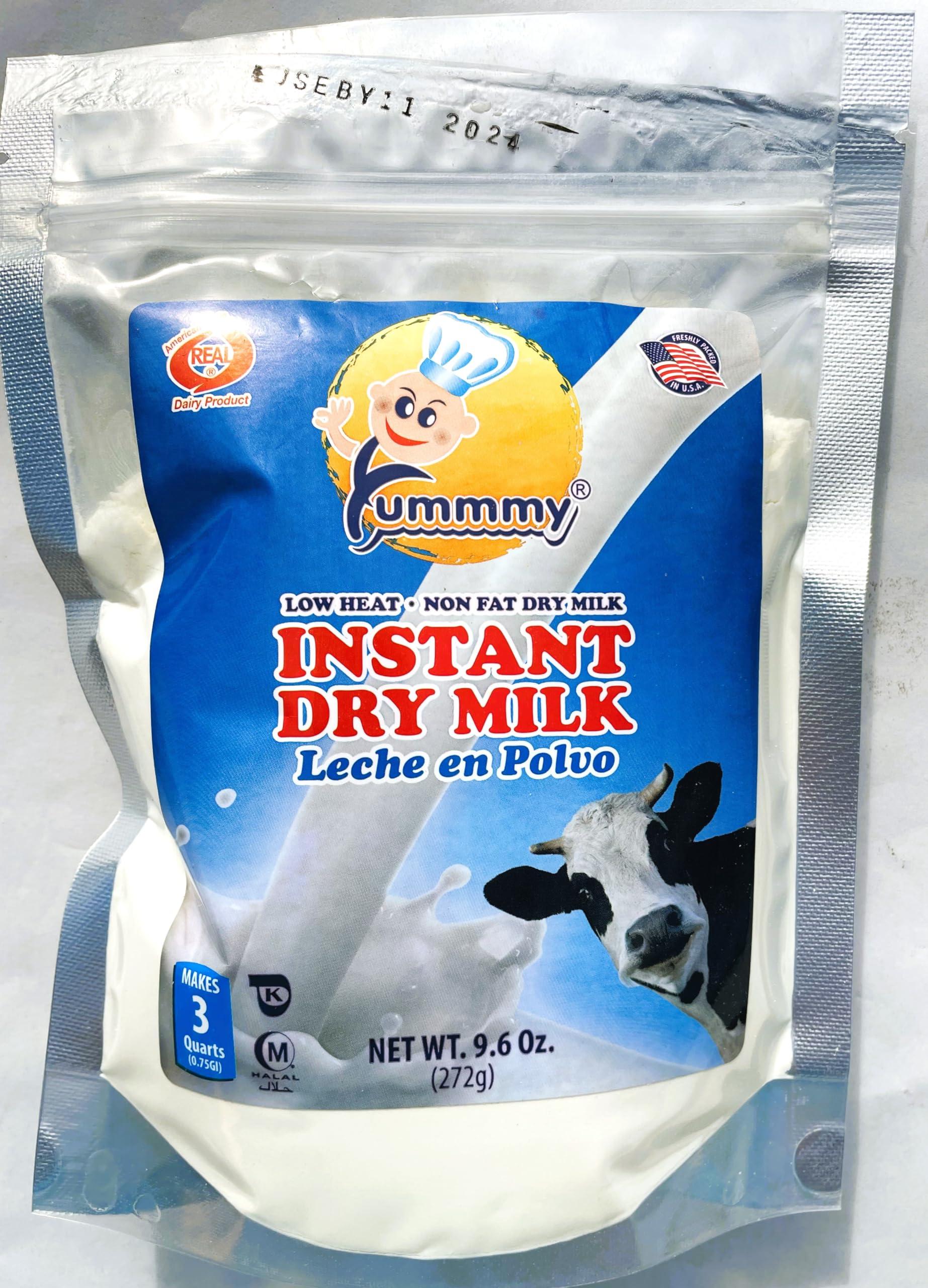 Yummmy Yummmy Dry Milk Powder, 9.6 oz Low Fat, Kosher Certified, WIC Size