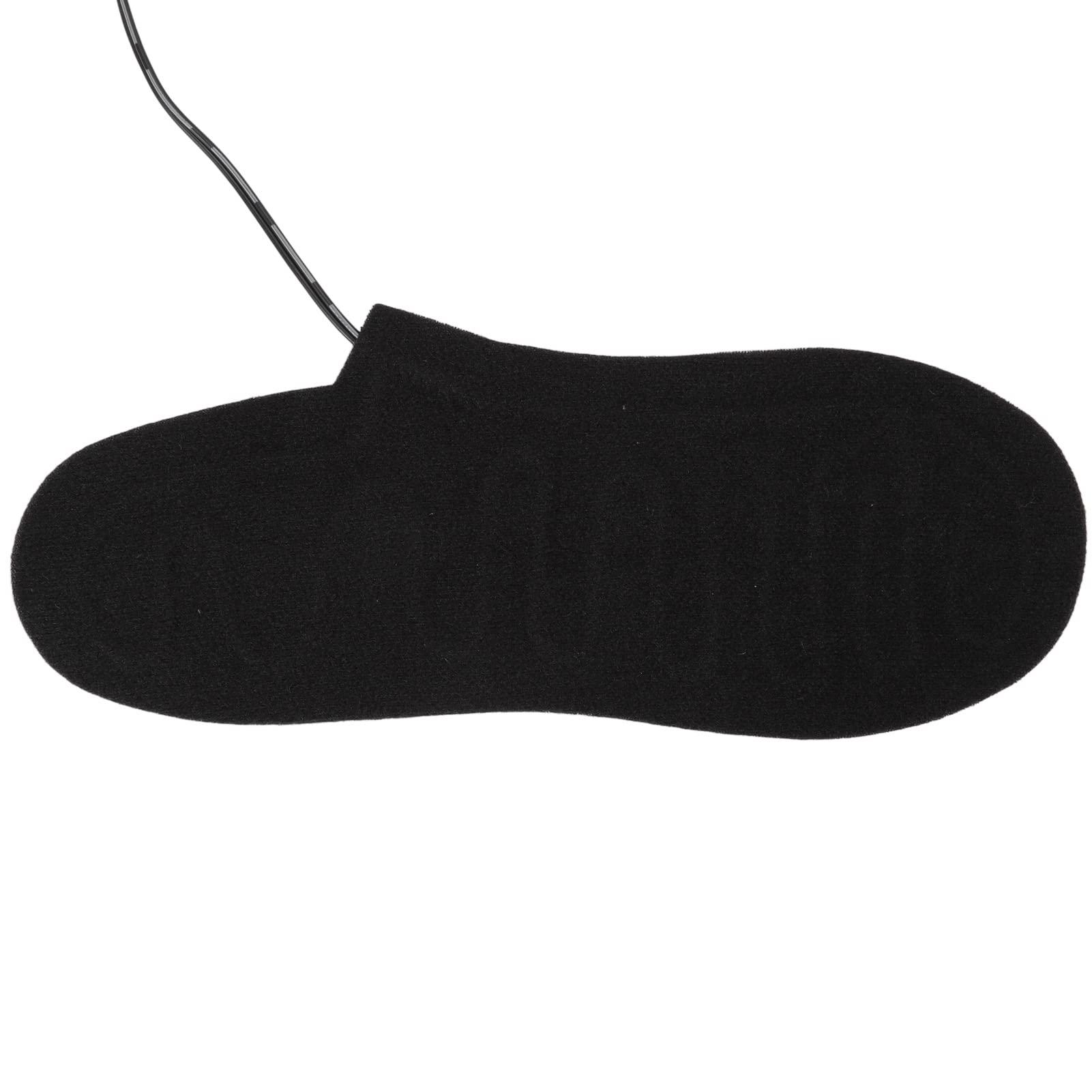 Walfront Electric Heated Insoles Foot Heated Insoles, Electric Heated Insoles Warmers for Men and Women Rechargeable, Heating Shoe Inserts, High Temperature