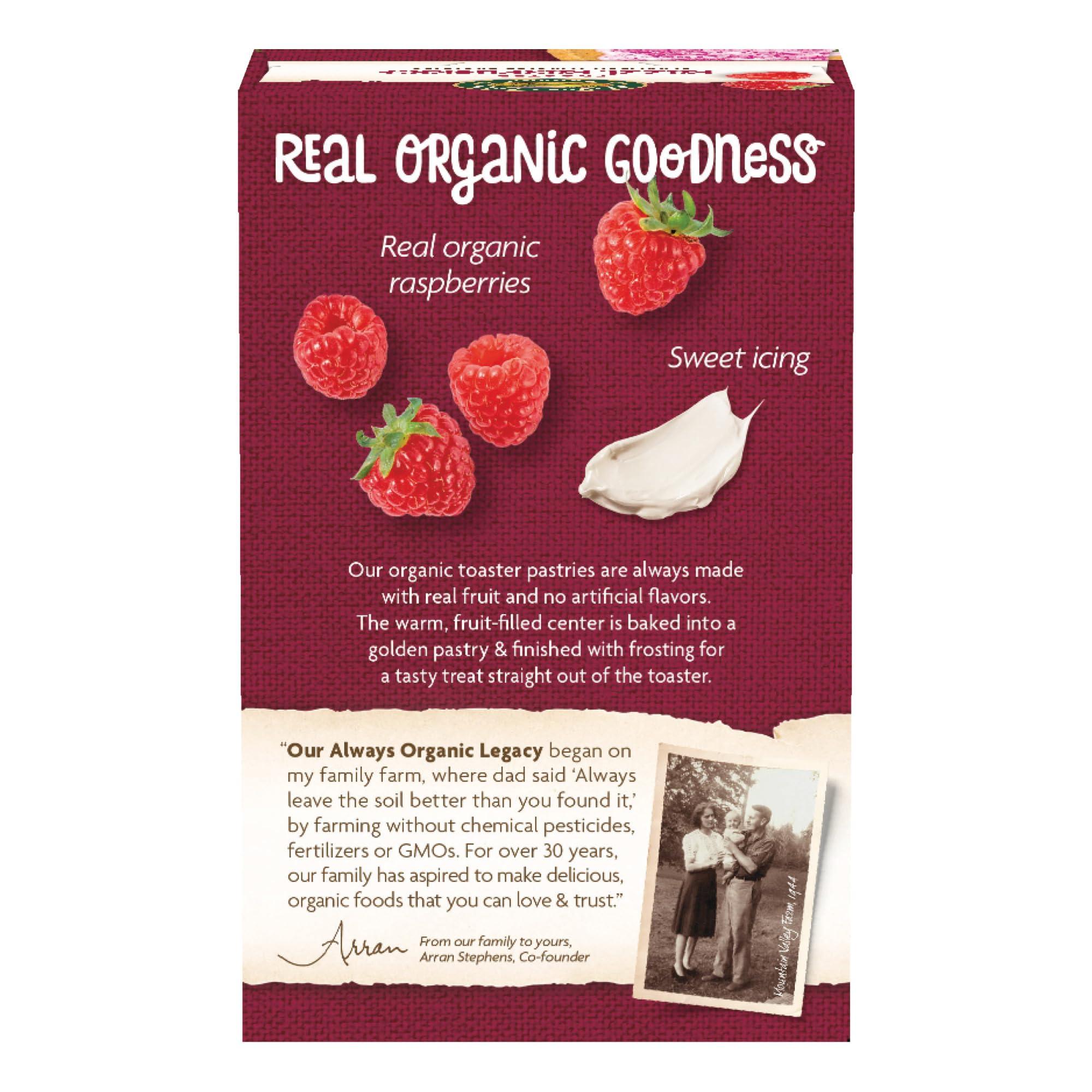 Nature's Path Nature\'s Path Organic Frosted Razzi Raspberry Toaster Pastries, 11 oz (Pack of 12), Non-GMO