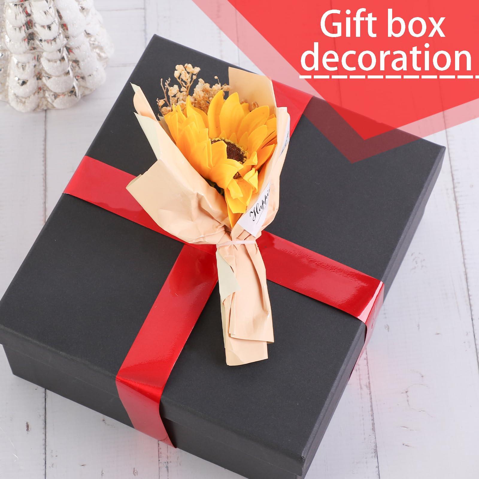 TIADYBOW 8inch x 100yards Waterproof Ribbon Poly Satin Ribbon Floral Craft Decoration Pattern for Gifts Package Wrapping,Bows, Wedding,Ribbon Easter Holiday Outdoor Decorating