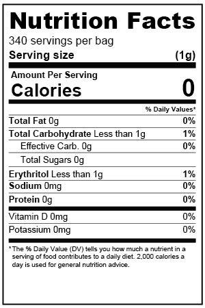 HEALTH GARDEN Health Garden Stevia Sweetener Powder - All Natural - Kosher - Gluten and Sugar Free - Keto Friendly (12 oz)