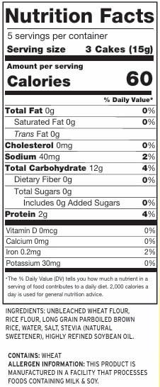 Kim's Magic pop Kim\'s Magic Pop Original Flavor 12-Pack: Freshly Popped Rice Cakes, Healthy Grain Snack, 0 Weight Watchers Point