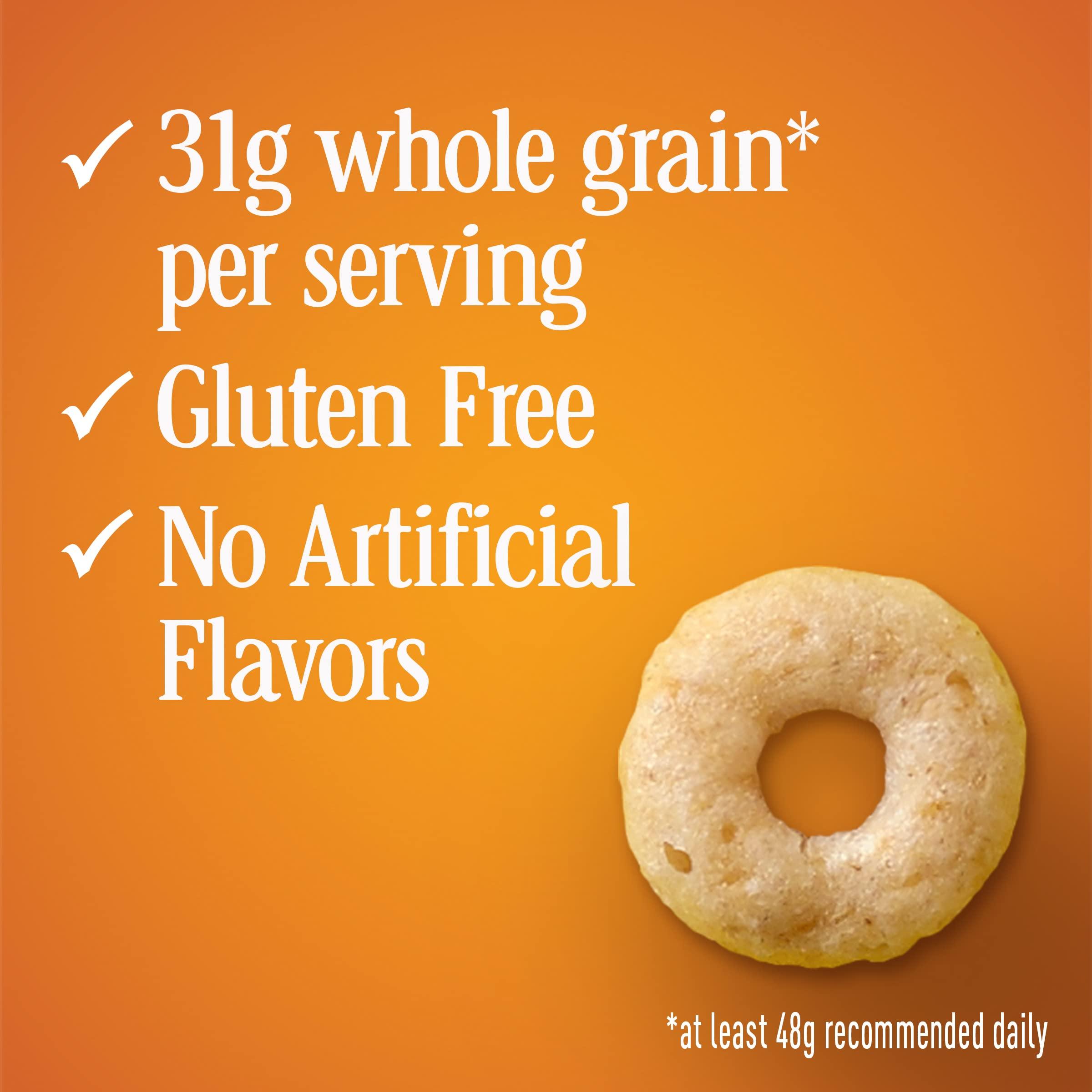 Cheerios Big G Cereal Honey Nut Cheerios Gluten Free Cereal, 4PK CUP 7.2OZ