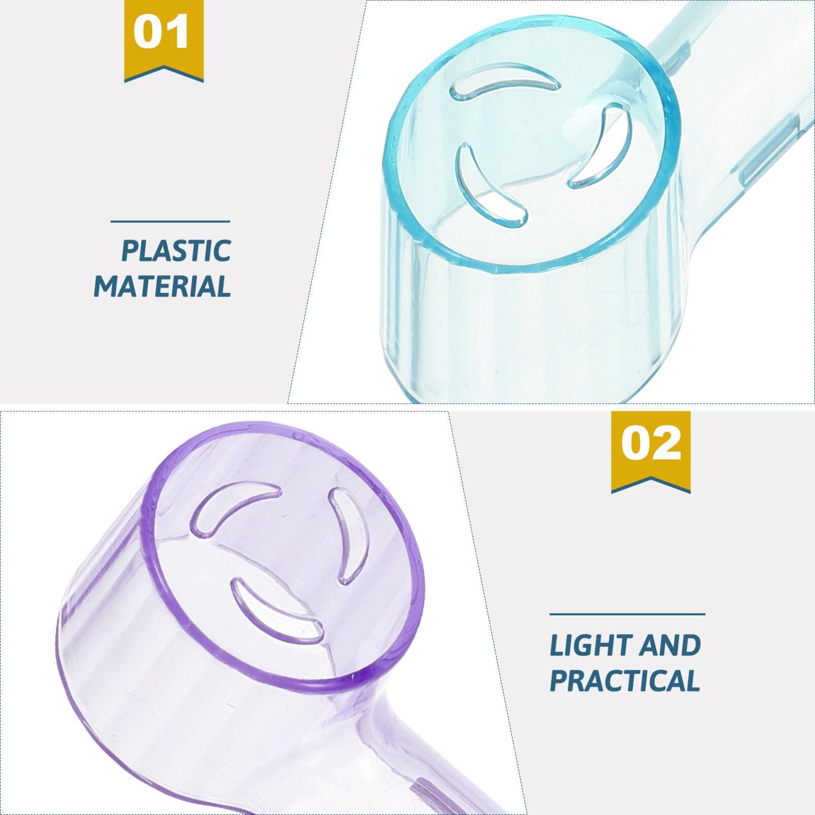 Healifty 6pcs Electric Toothbrush Head Cover Covers for Electric Toothbrush Travel Toothbrush Covering Covers Caps Electric Toothbrush Caps Toothbrush Caps for Travel Toothbrush Dust Caps