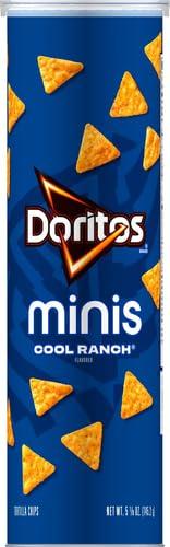 Frito Lay Doritos, Minis Cool Ranch, 5.12 Ounce