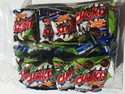 Chokis CHOKIS Bolitas de Maiz Cubiertas en Chocolate - Bag of 16.