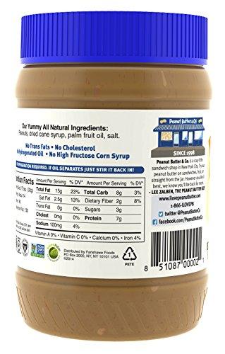 Peanut Butter & Co. Peanut Butter & Co. Crunch Time Peanut Butter, Non-GMO Project Verified, Gluten Free, Vegan, 16 Ounce Jars (Pack of 2)