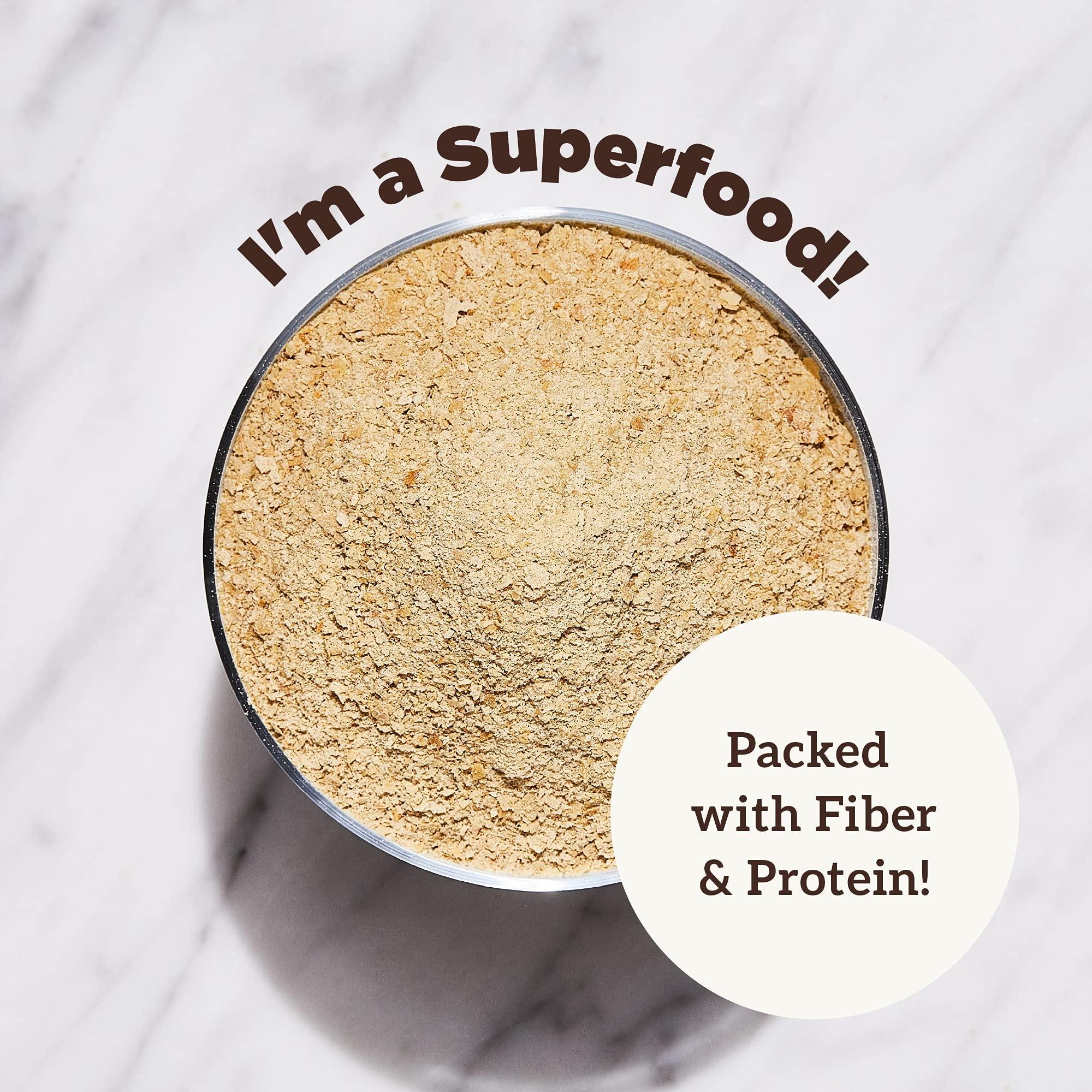 Sari Foods Co Non Fortified Nutritional Yeast Flakes, Whole Foods Based Protein Powder, Vegan, Gluten Free, Vitamins B, Beta-glucans, and All 18 Amino Acids (24 oz.)