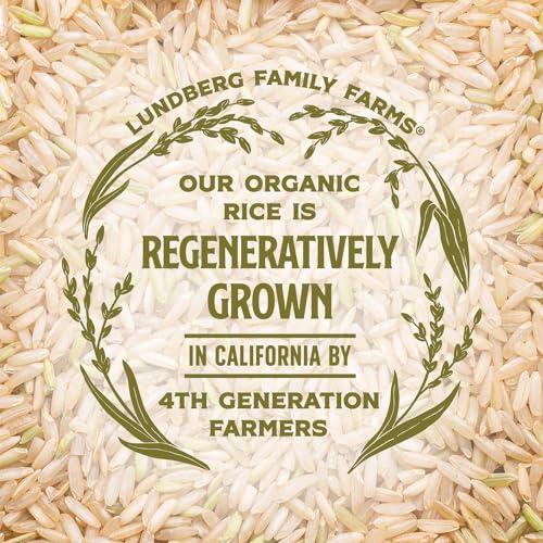Lundberg Lundberg Basmati Rice, Organic Long Grain Brown Rice - Non-Sticky, Fluffy Aromatic Rice Grown in California, Pantry Staples, Chip Clip Included, 32 Oz