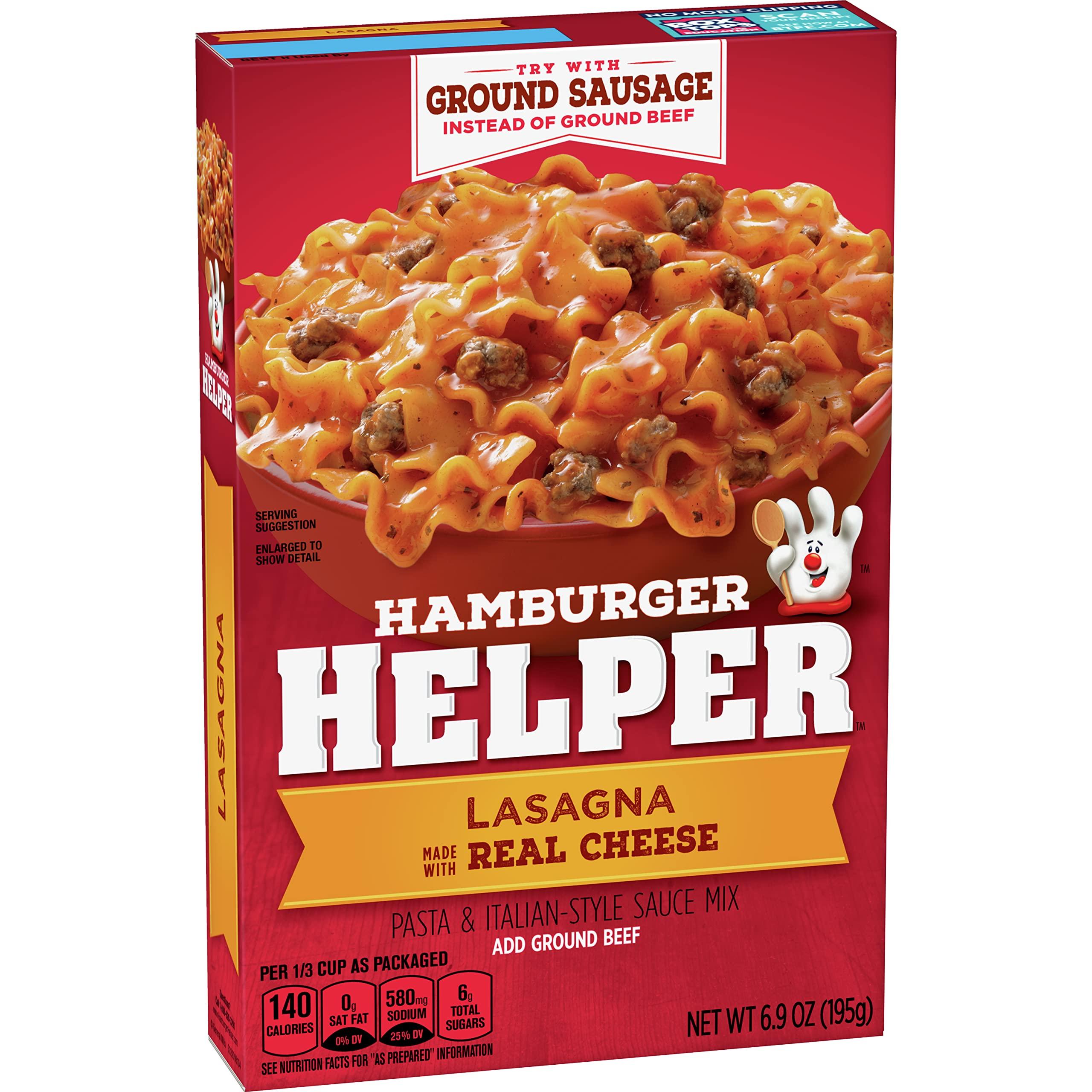 Hamburger Helper Hamburger Helper Lasagna, 6.9 Oz