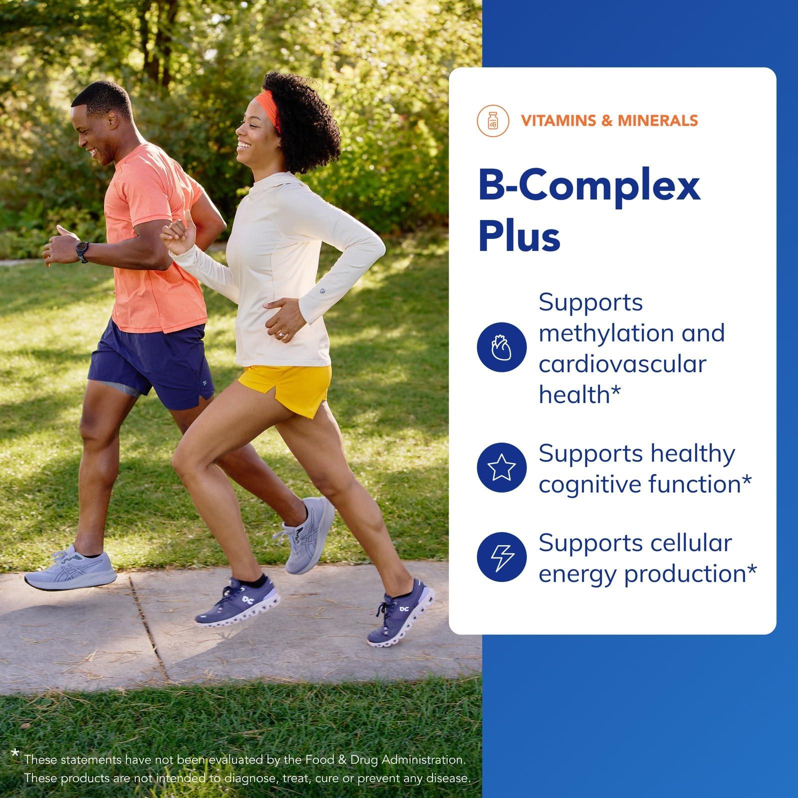 Pure Encapsulations Pure Encapsulations B-Complex Plus - B Vitamins Supplement to Support Neurological Health, Cardiovascular Health, Energy Levels & Nervous System Support* - with Vitamin B12 & More - 60 Capsules