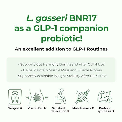 AceBiome AceBiome BNRThin S30, Lactobacillus Gasseri BNR17, 10 Billion CFU Guaranteed, 30Capsules