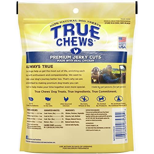 True Chews Blue Buffalo True Chews Jerky Cuts Natural Dog Treats, Chicken 4 oz bag
