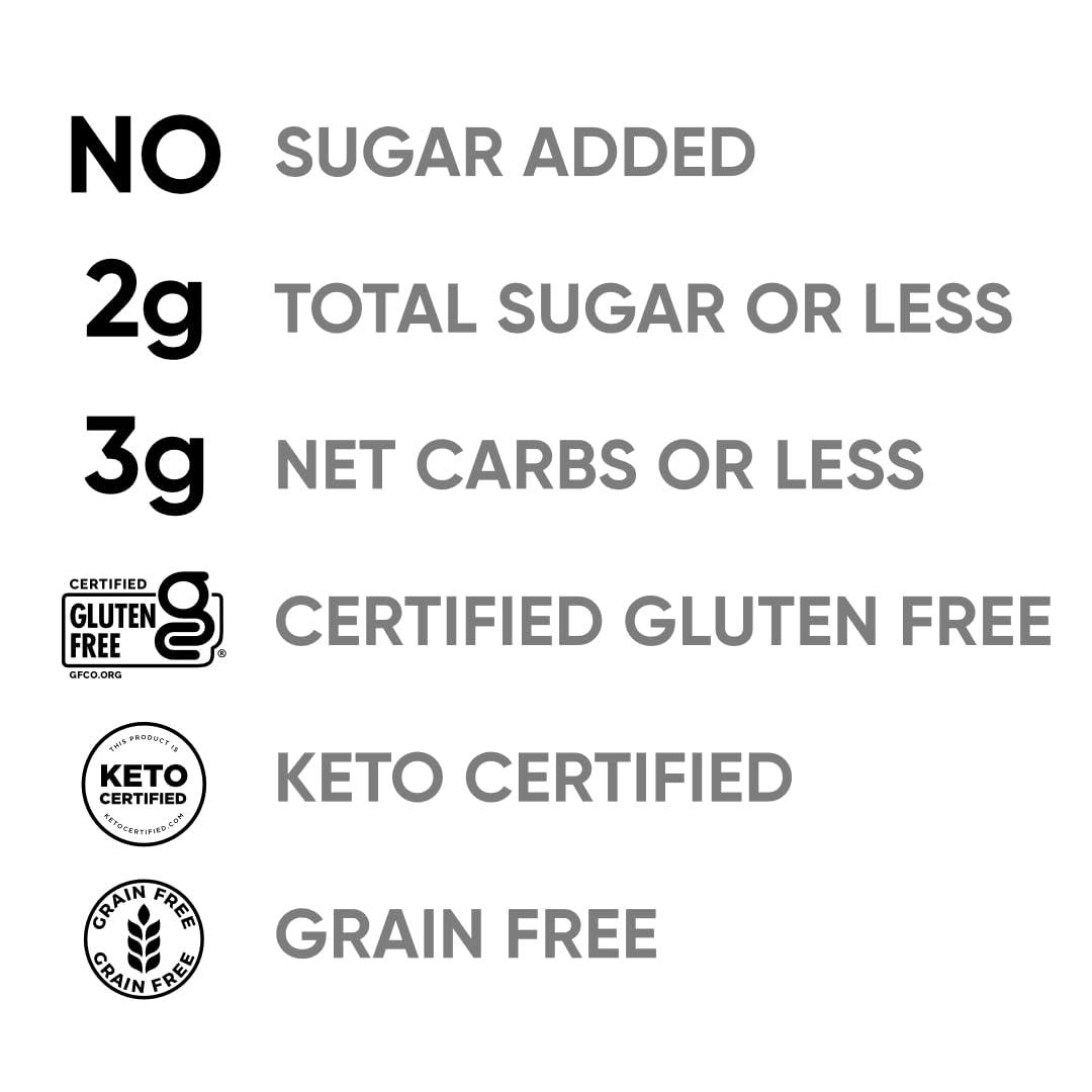 NuTrail NuTrail Nut Granola Cereal, Honey Nut, No Sugar Added, Keto, Low Carb, Gluten Free, Grain Free, Healthy Breakfast 8 oz. 6 Count