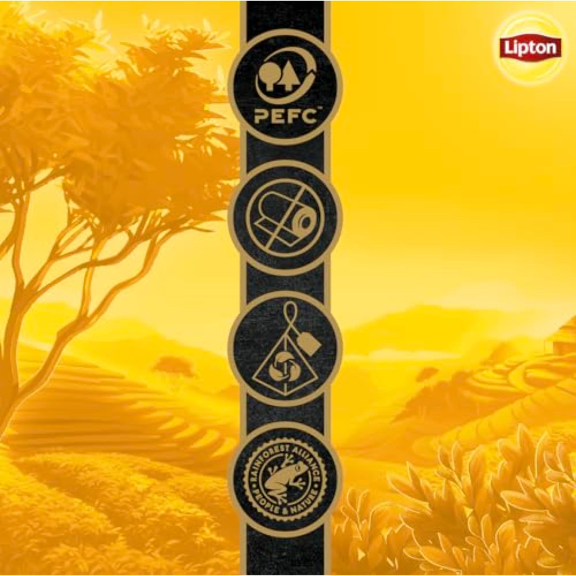 Lipton Lipton Black Tea English Breakfast, Pyramid Tea Bags, Flavored Teabags, 80 Total Bags (20ct - Pack of 4)