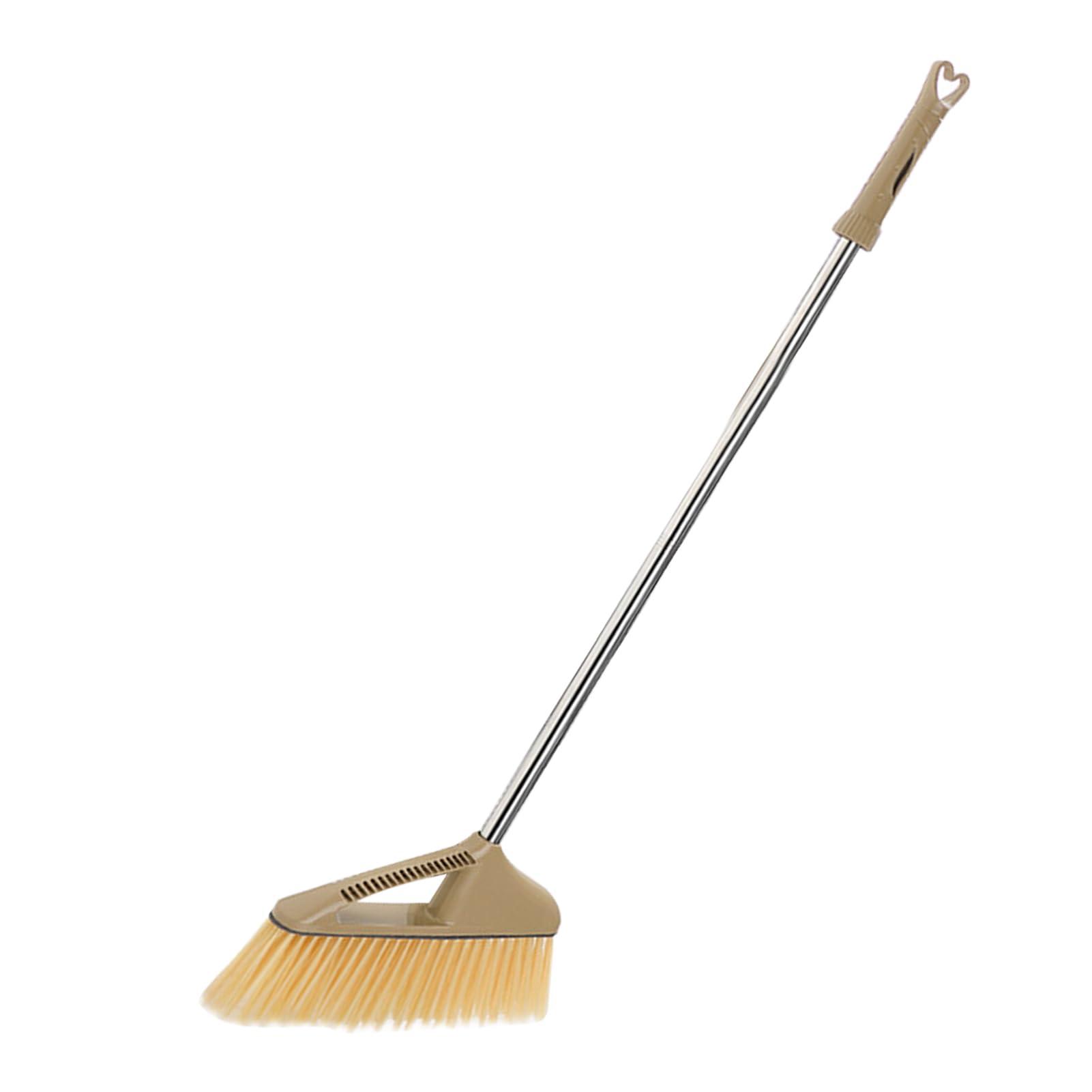 shenruifa Indoor Broom Soft Bristle Sweeping Brush,Sweeping Broom Efficient Cleaning High Toughness Soft for Bathroom Kitchen