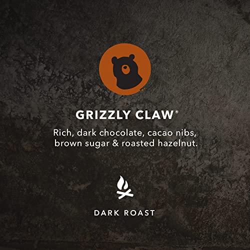 Kicking Horse Coffee Kicking Horse Coffee Grizzly Claw, Dark Roast, Whole Bean, 1 Kg (Pack of 6) - Certified Organic, Fairtrade, Kosher