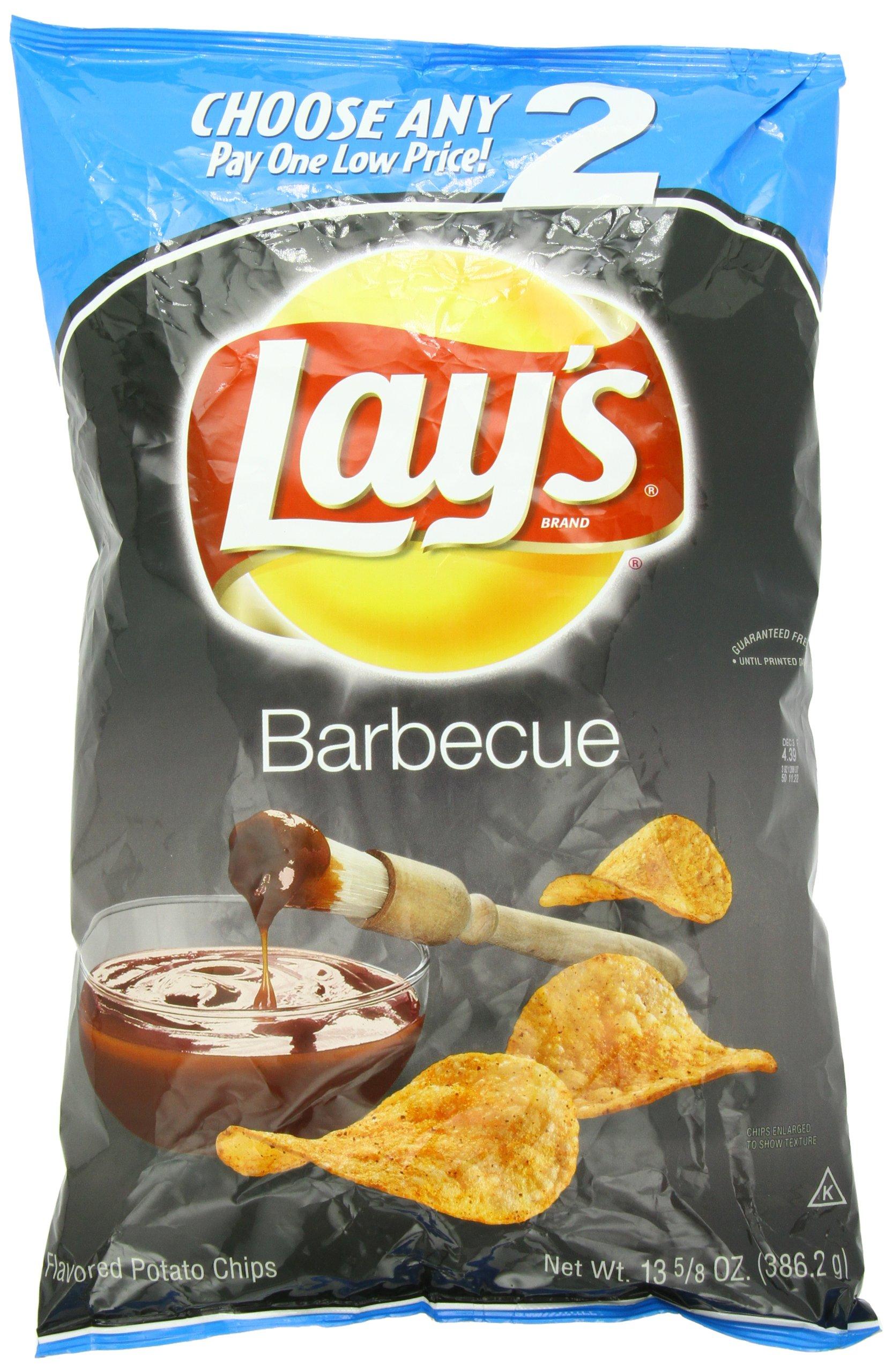 Lay's Lay's Potato Chips, Barbecue, 13.625 Ounce