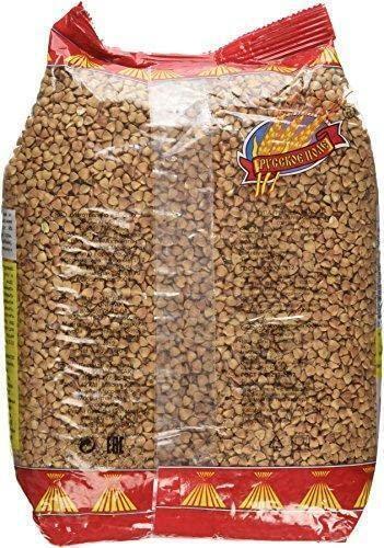 Russkoe Pole \"Russkoe Pole\" Buckwheat groats 3.30 Pounds/ 1.5 KG 100% Whole grain Pack of 1