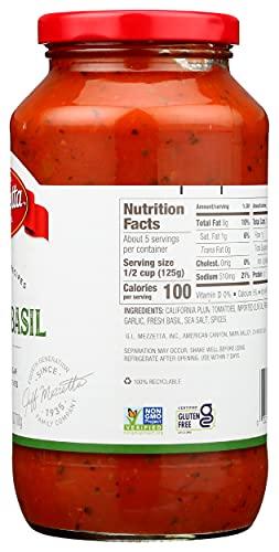 Mezzetta Mezzetta Pasta Sauce, Tomato Basil, 25 oz