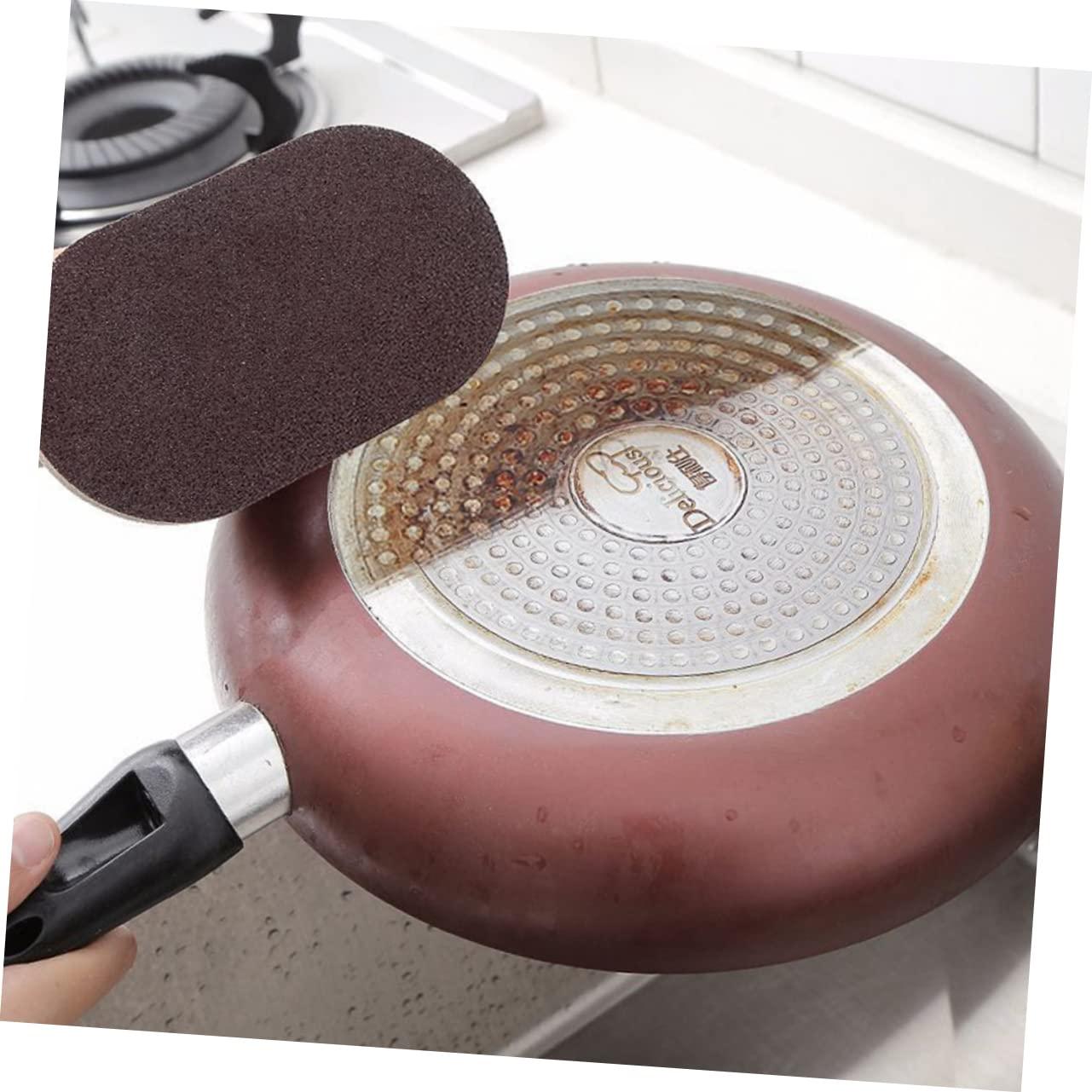 PartyKindom PartyKindom 4 Pcs Emery Rub Scourers Dust Dishwasher Rinse Aid Sponge Holder Washing up Sponge Sponges for Cleaning Bristle Cleaning Sponge Sponges Scrubbing Scouring Pad Dish Washing Sponge