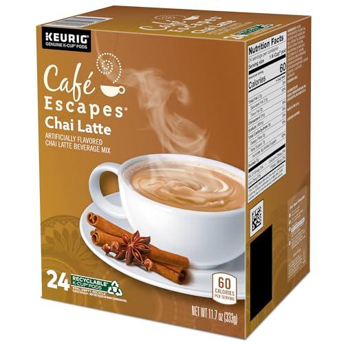 Café Escapes Cafe Escapes Chai Latte Keurig Single-Serve K-Cup Pods, 96 Count